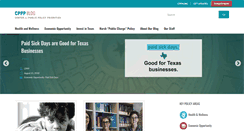 Desktop Screenshot of bettertexasblog.org
